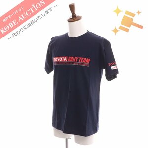 ■ トヨタ ダカールラリー Tシャツ チーム ランドクルーザー TLC チームシャツ メンズ ネイビー 未使用