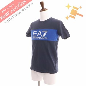 ■ エンポリオアルマーニ EA7 Tシャツ 半袖 カットソー メンズ ネイビー