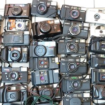 404）１円スタート　動作未確認　ジャンクカメラ大量セット　まとめ売り　光学 コンパクトカメラ　一眼レフ PENTAX Canon MINOLTA　Nikon _画像8