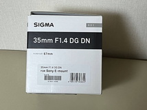 【極上美品】SIGMA 35mm F1.4 DG DN Art ソニー E マウント_画像5