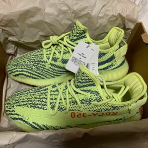 アディダスYEEZY BOOST 350 V2 27.5cm セミフローズン イージーブースト イエロー 9.5