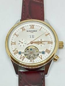 ジャンク　ＵＳＥＤ　KINYUED　自動巻　手巻き付腕時計