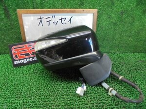 2EX3136 HB5)) ホンダ オデッセイ RB3 前期型 Mファインスピリットエアロパッケージ 純正 ウィンカー付電格サイドドアミラー右　ジャンク品