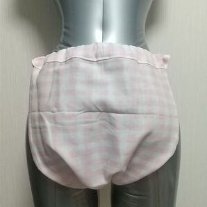 ふんどしショーツ ピンクのチェック
