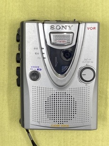 返品可　SONY カセットテープレコーダー TCM-400　　メンテナンス済み（整備品）