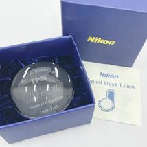 Nikon ニコン オリジナル デスクルーペ J 80th Anniversary TP賞 1997.7.25 箱付き R尼0118〇_画像1