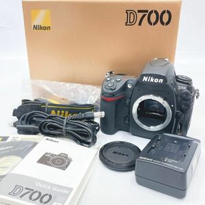 通電確認済み Nikon ニコン D700 FX デジタル一眼レフカメラ 付属品多数 取説 箱有り R尼0118〇