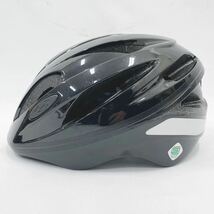 美品 OGK Kabuto 自転車用 ヘルメット SN-12L ブラック 黒 57~59cm 2021年製 取説有り R店0117〇_画像3