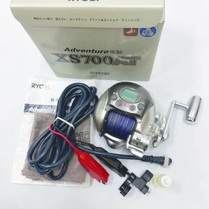 通電確認済み RYOBI リョービ Adventure アドベンチャー 電動 XS700AT 電動リール 取説 箱付き 釣具 R尼0130〇