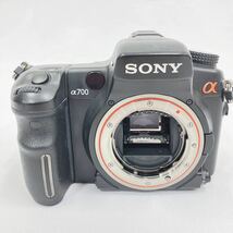 動作品　SONY ソニー　α700 ボディ DSLR-A700 デジタル一眼レフカメラ/付属品多数　R店0227②_画像2