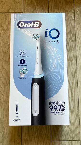 【新品/未開封】ブラウン Oral-B オーラルB iO3 iog31a60bk