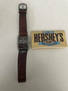 非売品　HERSHEY’S100周年記念ハーシーチョコレート腕時計　アンティーク
