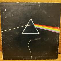 希少盤 UKオリジ pink floyd THE DARK SIDE OF THE MOON 狂気 1973 solid blue harvest ピンクフロイド LP レコード アナログ盤_画像1