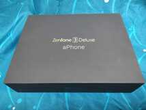 YA0754｜【中古】Zenfone3 Deluxe aPhone Z01FD 箱付き&付属品 未使用【NC・NR】_画像5