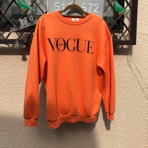 vogue paris ヴォーグ スウェット トレーナー 古着