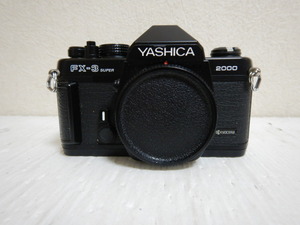 ヤシカ YASHICA FX-3 super 2000フィルムカメラ 一眼レフカメラ ボディ