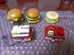 5 брелок с едой McDonald