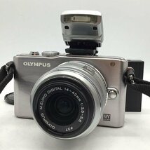 カメラ Olympus PEN Lite EPL-3 / M.Zuiko DIGITAL 14-42mm f3.5-5.6 ミラーレス一眼レフ セット品 ジャンク品 [1488HJ]_画像1