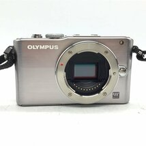 カメラ Olympus PEN Lite EPL-3 / M.Zuiko DIGITAL 14-42mm f3.5-5.6 ミラーレス一眼レフ セット品 ジャンク品 [1488HJ]_画像4