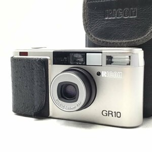 カメラ Ricoh GR10 28mm f2.8 コンパクト 本体 現状品 [6853KC]
