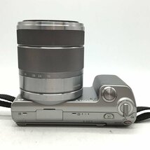 カメラ Sony NEX-5 / E 18-55mm F3.5-5.6 OSS シルバー ミラーレス一眼レフ セット品 現状品 [1474HJ]_画像5