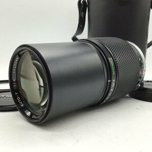 カメラ Olympus OM-SYSTEM ZUIKO MC AUTO-T 200mm f4 一眼レフ レンズ 現状品 [2228JC]