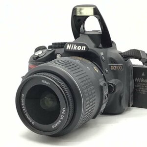 カメラ Nikon D3100 / AF-S DX NIKKOR 18-55mm f3.5-5.6G VR デジタル一眼レフ セット品 現状品 [1501HJ]