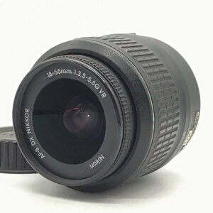 カメラ Nikon AF-S DX NIKKOR 18-55mm f3.5-5.6 G VR 一眼レフ レンズ 現状品 [6888KC]