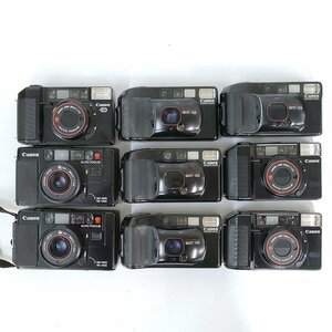 Canon AF35M / Autoboy 3QD / 2QD 他 コンパクトフィルム 9点セット まとめ ●ジャンク品 [8421TMC]