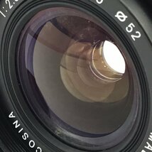 カメラ Cosina 24mm f2.8 MC MACRO 一眼レフ レンズ [6942KC]_画像3