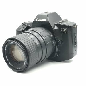 カメラ Canon EOS650 / Sigma 70-210mm 1:4-5.6 UC-Ⅱ 一眼レフ セット品 現状品 [7387KC]