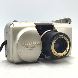 カメラ Olympus μ mju ZOOM 115 DELUXE 38-115mm ミュー コンパクト 本体 ジャンク品 [6958KC]