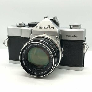 カメラ Minolta SR-1S MC ROKKOR-PF 55mm f1.7 一眼レフ セット品 現状品 [7405KC]