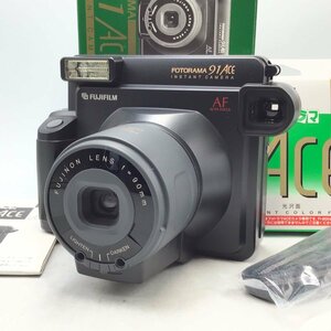 カメラ Fujifilm FOTORAMA 91 ACE f=90mm 説明書・箱付き ポラロイド 本体 現状品 [6994KC]