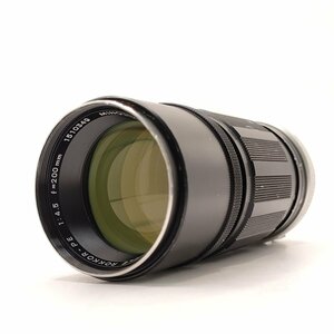 カメラ Minolta MC TELE ROKKOR-PE 200mm f4.5 一眼レフ レンズ 現状品 [7402KC]
