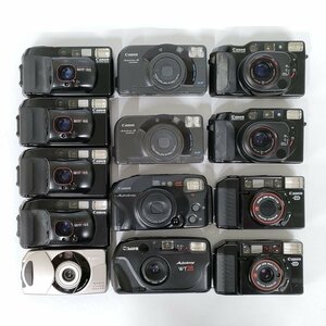 Canon Autoboy 3QD , 2QD , Luna XL , Tele , WT28 他 コンパクトフィルム 13点セット まとめ ●ジャンク品 [8524TMC]