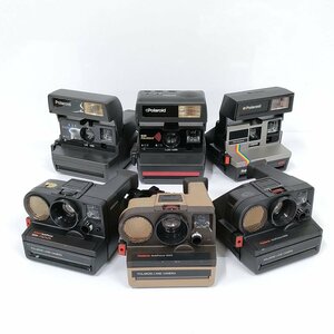 Polaroid 636 Polatalk / Super Color 635 / AutoFocus 5000 他 インスタントカメラ 6点セット まとめ ●ジャンク品 [8529TMC]