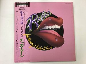 LP / RUFUS FEATURING CHAKA KHAN / ルーファス フィーチャリング チャカ / 帯付 [2215RR]