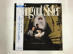 LP / SWING OUT SISTER / IT'S BETTER TO TRAVEL / 帯付 [2829RR]