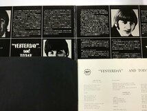 LP / THE BEATLES / YESTERDAY''......AND TODAY [3381RR]_画像2