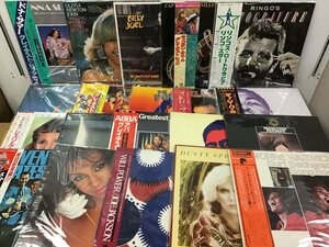 LP 洋楽 ストーンズ ポリス 他 ロック ポップス レコード まとめ 帯付含 大量 40点セット [1335ST]