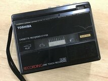 TOSHIBA AIWA KT-P28 TP-22 アイワ 東芝 カセットレコーダー カセットプレーヤー 2点セット◆ジャンク品 [3125JW]_画像2