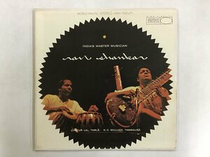 LP / RAVI SHANKAR / INDIA'S MASTER MUSICIAN / US盤 [3741RR]