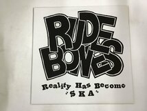 LP / RUDE BONES / REALITY HAS BECOME SKA / カラー盤 [4097RR]_画像1