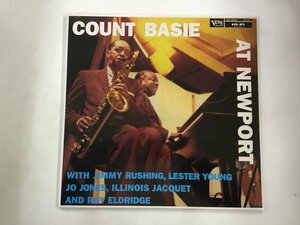 美品 LP / COUNT BASIE / AT NEWPORT / 未開封/DEAGOSTINI [3116RR]