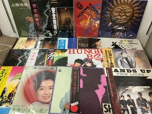 LP 八神純子 邦楽 和モノ シティポップ ロック 他 レコード まとめ 帯付含 大量 40点セット [1388ST]