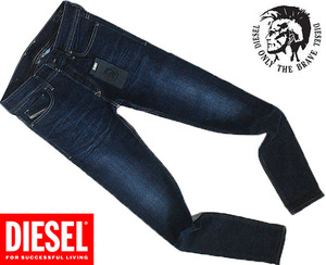 【正規品/新品】DIESEL ディーゼル SLEENKER スキニー 濃紺カラー ストレッチ素材 最高の履き心地 美脚シルエット W29