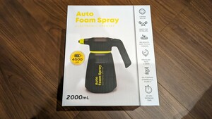 フォームキング　電動蓄圧式フォームガン FOAM Spray 洗車 泡洗車 フォームスプレー 電動フォームガン 充電式 プレウォッシュ　A