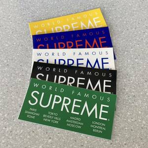 5枚セット Supreme 逃げ恥 ステッカー 新垣結衣 みくり シュプリーム