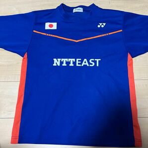 バドミントン　日本代表　ntt ユニフォーム　M ヨネックス　 YONEX ゲームシャツ ヨネックス 半袖Tシャツ